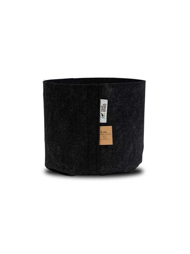 12l Fabric Pot - Black